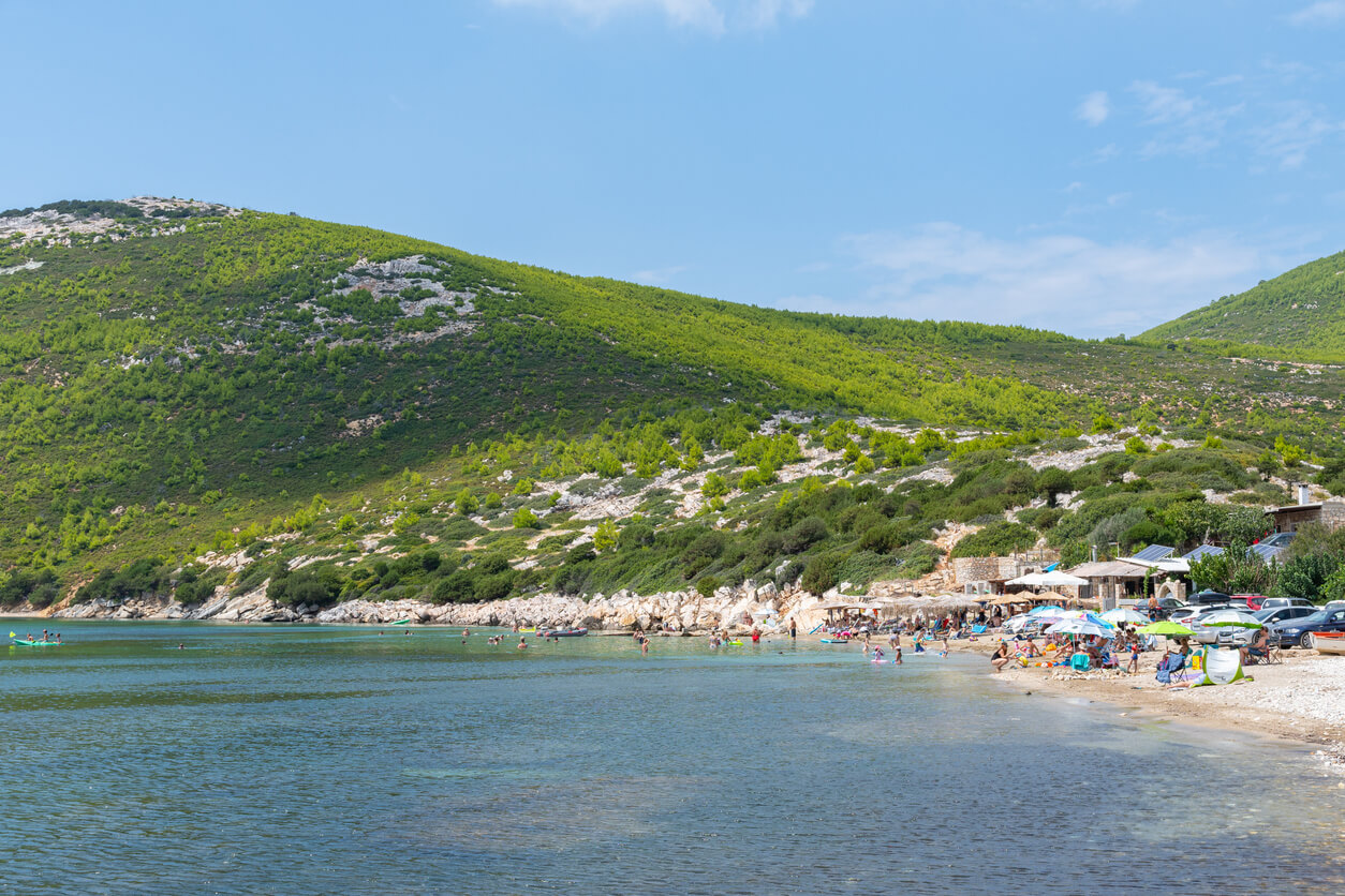 Agios Fokas : Plage d'Agios Fokas