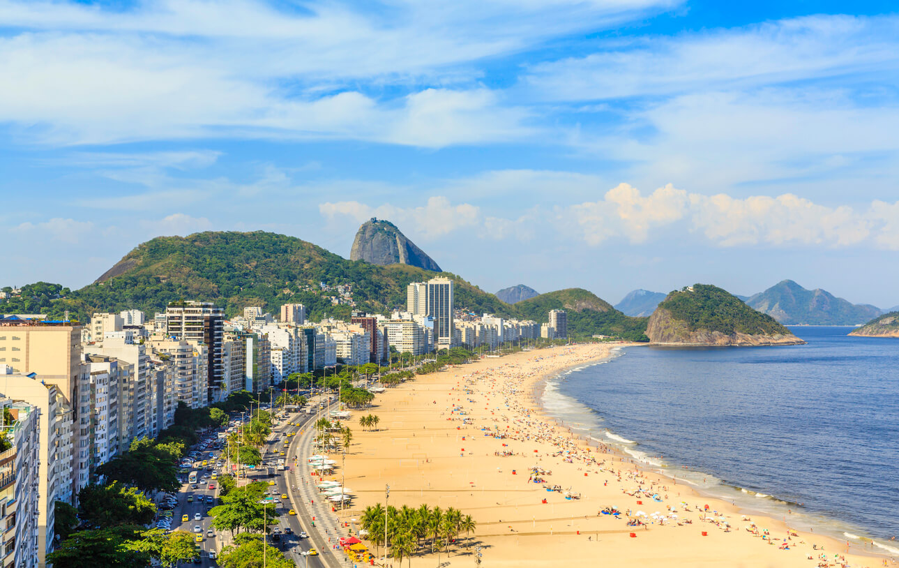 Brasilien: Plage de Copacabana à Rio de Janeiro