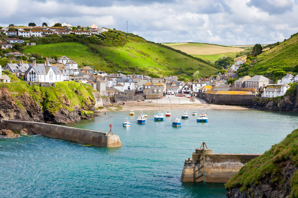 Cornwall : Port Isaac dans les Cornouailles Cornwall : Port Isaac dans les Cornouailles