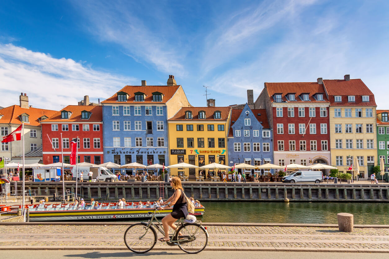 Danmark: Vieux port de Nyhavn, Copenhague