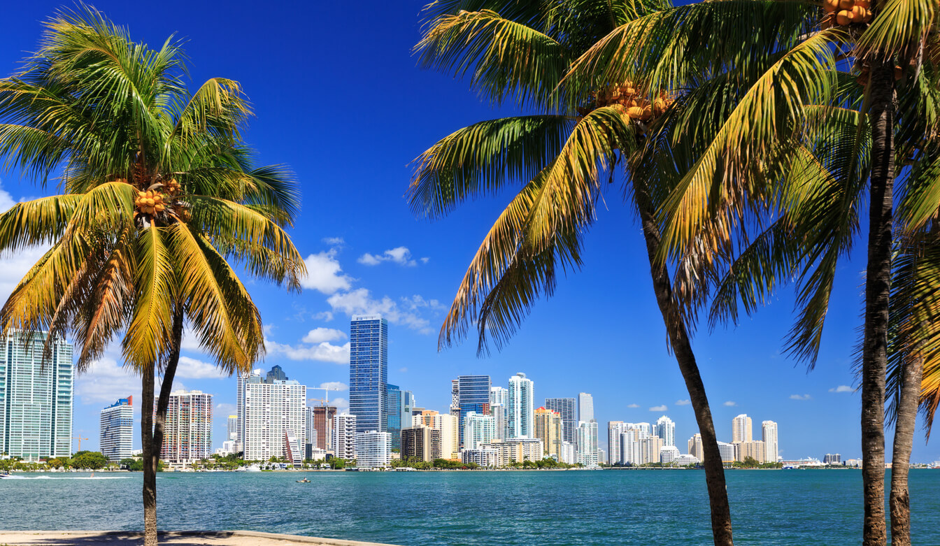 Florida: Skyline de Miami Florida: Skyline de Miami