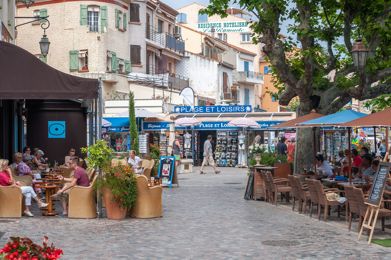 Lavandou : Zone piétonne au Lavandou Lavandou : Zone piétonne au Lavandou