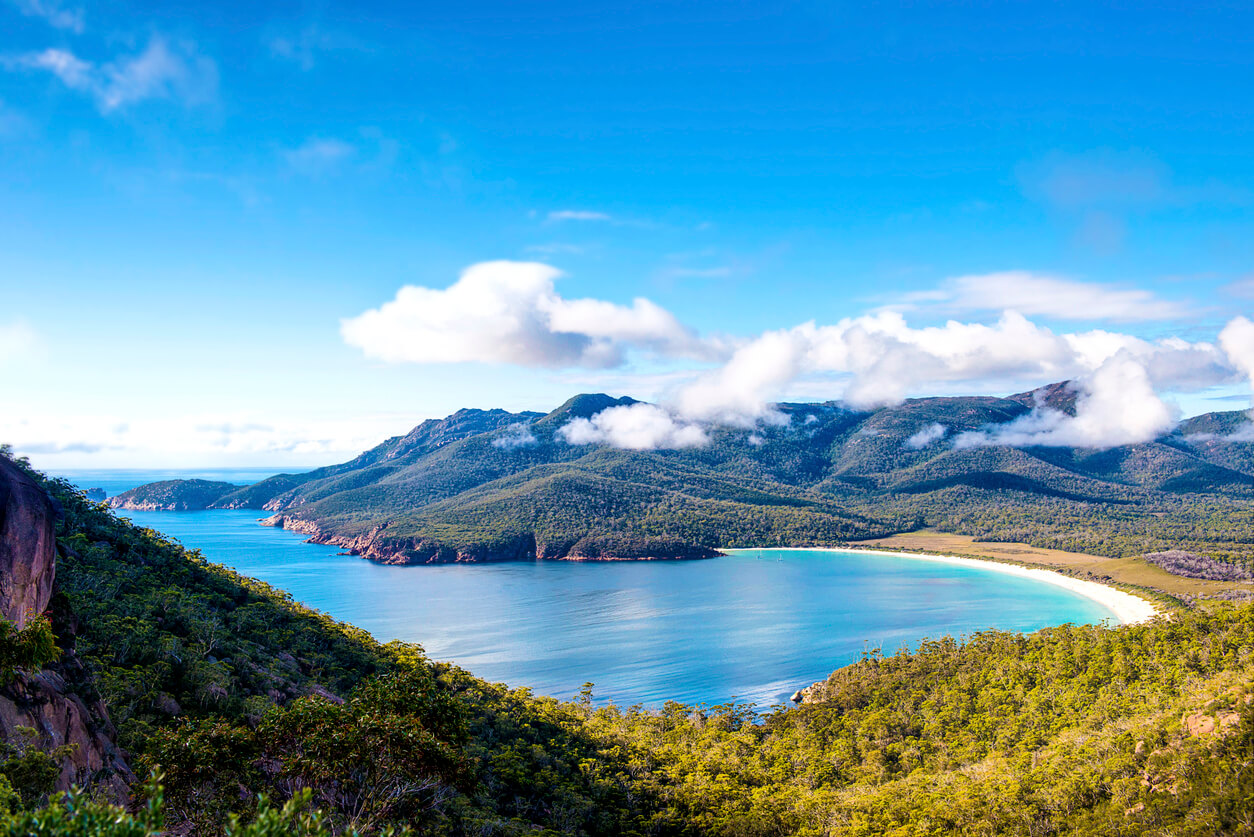 Tasmanien: Wineglass Bay, Tasmanie Tasmanien: Wineglass Bay, Tasmanie
